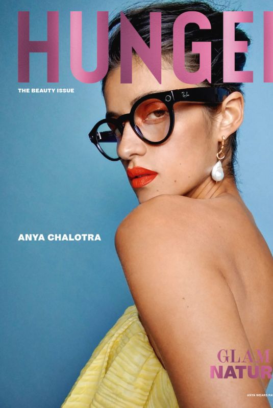 ANYA CHALOTRA for Hunger Magazine: The Beauty Issue, November 2021