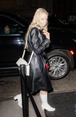 ANYA TAYLOR-JOY Arrives at SNL Afterparty in New York 11/13/2021