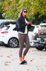 APRIL LOVE GEARY Arrives at a Hair Salon in Malibu 11/24/2021