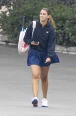 APRIL LOVE GEARY Headint to a Tennis Match in Malibu 11/19/2021