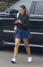 APRIL LOVE GEARY Headint to a Tennis Match in Malibu 11/19/2021