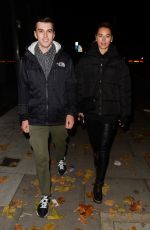 ARABELLA CHI Heading to Battersea Park Firework Display 11/06/2021