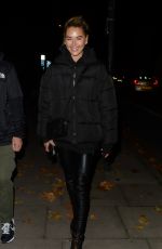 ARABELLA CHI Heading to Battersea Park Firework Display 11/06/2021