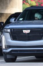 ASHLEE SIMPSON and Evan Ross Out Driving for Halloween 10/31/2021