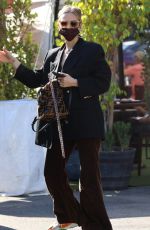 ASHLEE SIMPSON and Evan Ross Out in Los Angeles 11/24/2021