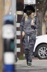 ASHLEE SIMPSON Out and About in Los Angeles 11/19/2021