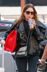 ASHLEY BENSON Arrives at Airport in Burbank 11/23/2021