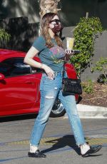 ASHLEY BENSON at Starbucks in Los Feliz 11/11/2021