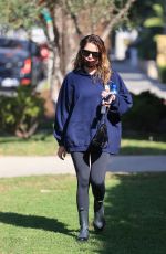ASHLEY BENSON Heading to Forma Pilates in West Hollywood 11/05/2021