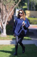 ASHLEY BENSON Heading to Forma Pilates in West Hollywood 11/05/2021