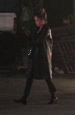 ASHLEY BENSON Heading to Her Home After a Friendsgiving Dinner in Los Feliz 11/24/2021