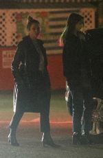 ASHLEY BENSON Heading to Her Home After a Friendsgiving Dinner in Los Feliz 11/24/2021