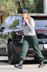 ASHLEY BENSON Heading to Workout in West Hollywood 11/01/2021