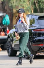 ASHLEY BENSON Heading to Workout in West Hollywood 11/01/2021