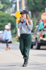 ASHLEY BENSON Heading to Workout in West Hollywood 11/01/2021