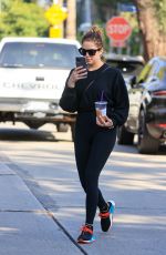 ASHLEY BENSON Leaves a Gym in West Hollywood 11/10/2021