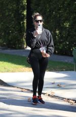 ASHLEY BENSON Leaves a Gym in West Hollywood 11/10/2021