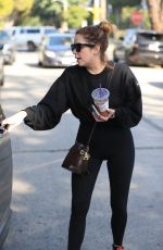 ASHLEY BENSON Leaves a Gym in West Hollywood 11/10/2021