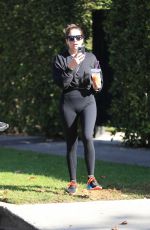 ASHLEY BENSON Leaves a Gym in West Hollywood 11/10/2021