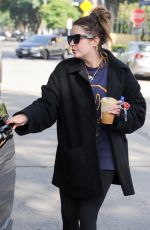 ASHLEY BENSON Leaves Pilates Class in West Hollywood 11/03/2021