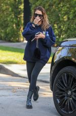 ASHLEY BENSON Out and About in West Hollywood 11/05/2021