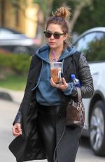 ASHLEY BENSON Out for Coffee in Los Angeles 11/08/2021