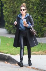 ASHLEY BENSON Out for Coffee in Los Angeles 11/08/2021