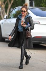 ASHLEY BENSON Out for Coffee in Los Angeles 11/08/2021