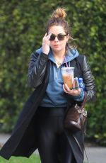 ASHLEY BENSON Out for Coffee in Los Angeles 11/08/2021