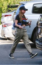 ASHLEY BENSON Out for Coffee in Los Feliz 11/04/2021