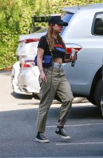 ASHLEY BENSON Out for Coffee in Los Feliz 11/04/2021