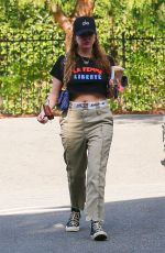 ASHLEY BENSON Out for Coffee in Los Feliz 11/04/2021