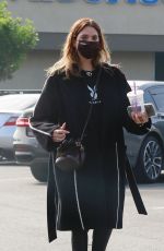 ASHLEY BENSON Out for Morning Coffee in Los Feliz 11/09/2021