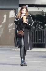 ASHLEY BENSON Out for Morning Coffee in Los Feliz 11/09/2021