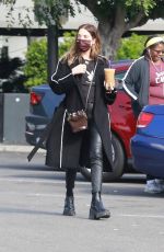 ASHLEY BENSON Out for Morning Coffee in Los Feliz 11/09/2021