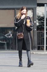 ASHLEY BENSON Out for Morning Coffee in Los Feliz 11/09/2021