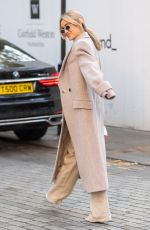 ASHLEY ROBERTS Arrives at Global Radio in London 11/16/82021