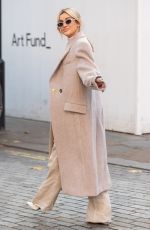ASHLEY ROBERTS Arrives at Global Radio in London 11/16/82021