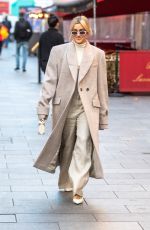 ASHLEY ROBERTS Arrives at Global Radio in London 11/16/82021