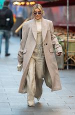 ASHLEY ROBERTS Arrives at Global Radio in London 11/16/82021