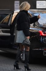 ASHLEY ROBERTS Arrives at Global Radio Studios in London 11/23/2021