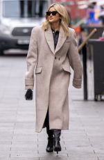 ASHLEY ROBERTS Arrives at Global Radio Studios in London 11/29/2021