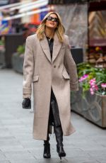 ASHLEY ROBERTS Arrives at Global Radio Studios in London 11/29/2021