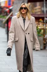 ASHLEY ROBERTS Arrives at Global Radio Studios in London 11/29/2021
