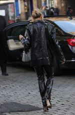 ASHLEY ROBERTS Arrives at Heart Radio in London 11/11/2021