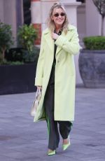 ASHLEY ROBERTS Arrives at Heart Radio in London 11/22/2021