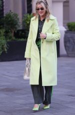 ASHLEY ROBERTS Arrives at Heart Radio in London 11/22/2021