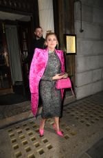ASHLEY ROBERTS Arrives at Kelly Hoppen