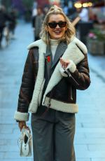 ASHLEY ROBERTS at Global Radio Studios in London 11/09/2021