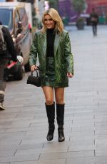 ASHLEY ROBERTS at Heart Radio in London 11/17/2021